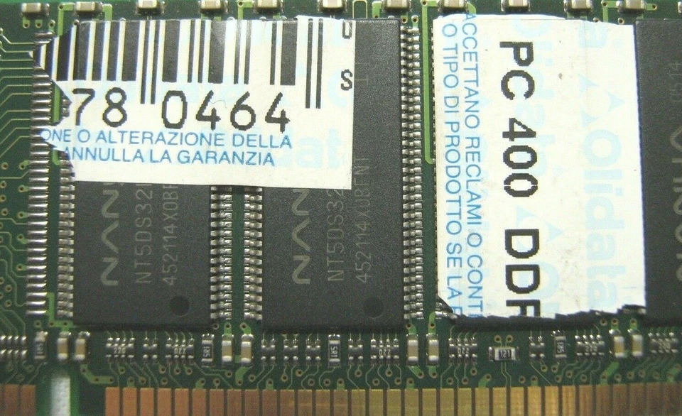 RAM 256Mb 184 Pin NT256D64S88C0G-5T DDR, 400MHz, PC-3200, CL3, Non-Ecc, 2.5V - Image 4 of 4