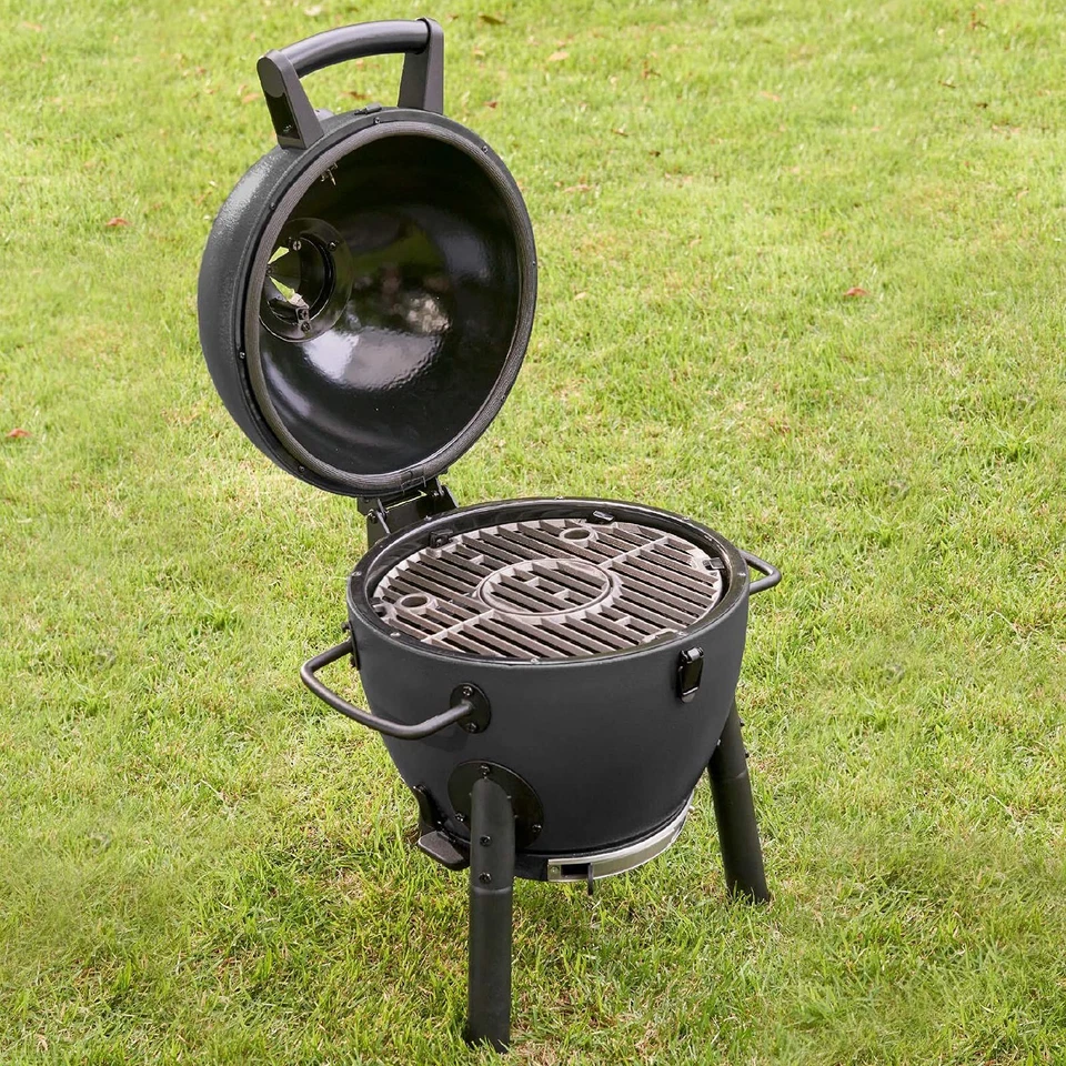Char-Griller® AKORN® Jr. Portable Kamado Charcoal Grill and Smoker wit - Image 2 of 4