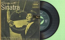 FRANK SINATRA / Two Hearts Kisses / CAPITOL EAP 1-629 Press England 1955 EP VG+