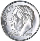 2013 P Roosevelt Dime Gem BU US Coin From Obw Gloves Only 32a