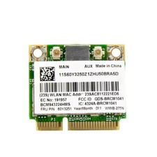 Original BCM943224HMS Wireless Wlan Card Mini PCI-e 60Y3251