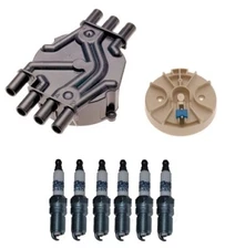 Distributor Rotor Cap & Spark Plugs Kit ACDelco for GMC Jimmy Sonoma V6 4.3L