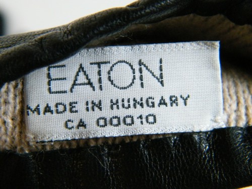 EATON MADE IN HUNGARY ACRYLIC VISCOSE WOOL GLOVES WOMEN'S XS - Picture 8 of 12