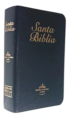 Bíblia mini bolsillo Reina Valera 1960 piel imitación canto dorado - Image 4 of 4