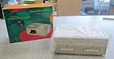 Manual Data Switch Box - 2 Way Serial - Heavy-Duty Metal Case - Brand New