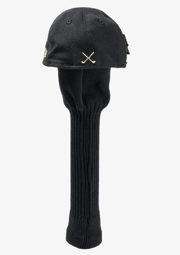 未使用/NO GOLF NEWERA 59FIFTY CAP Black New Era Golf Black Logo Golfer Hat – New Era Cap