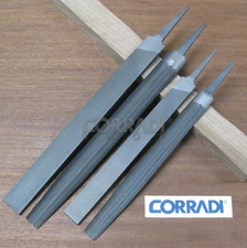 CORRADI Italian Wood and Soft Metal Files, set of 4