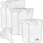 Concealable Reusable Cruise Flask Kit 2x32oz/2x16oz/2x8oz+ funnel
