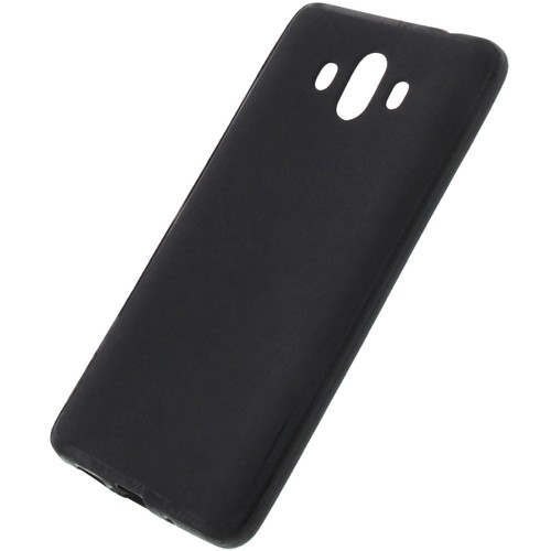 Funda Para Huawei Mate 10, Funda Protectora TPU De Goma Negra - Imagen 5 de 5