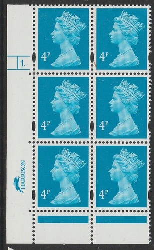 GB MINT EII Harrison Machin cylinder blocks elliptical - multiple listing - Picture 7 of 42