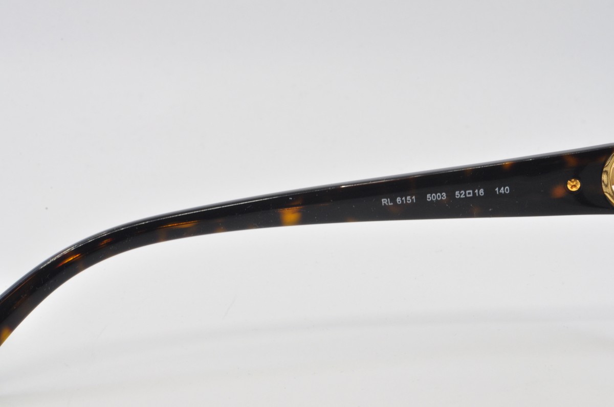 Ralph Lauren Eyeglasses RL6151 5003 Dark Havana Size, 52-16  display picture 1