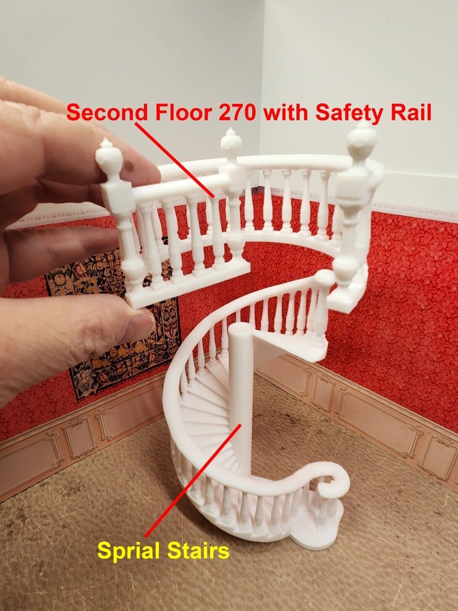 SPIRAL STAIRCASE / スパイラル・ステアケース 12th Scale Dolls House Metal Spiral Stair Case KIT Now