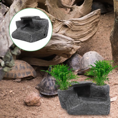 Simulation Stone Turtle Terrace Turtle Rest Platform Reptile Basking Platform