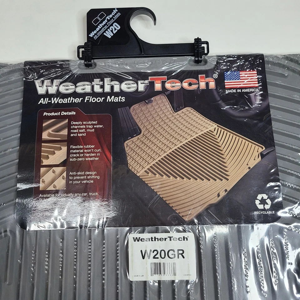 Forros de alfombrilla Weather Tech W20GR nuevo ajuste universal Foto 3 de 3