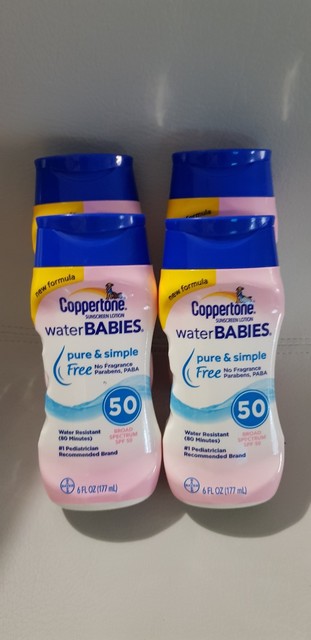 coppertone water babies sunscreen lotion