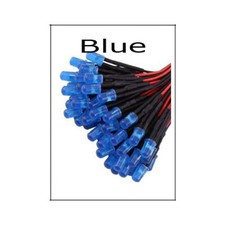 1.8mm 3mm 5mm 10 Pre Wired Led Cabled Dc9-12v Diffused Lights Emitting Diodes