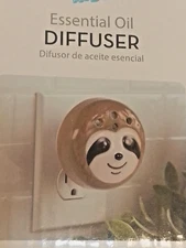 kids essential oil diffuser cute panda in hat LED Soft Glow NEW huntington homes