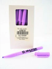 Original Avery "Purple" Highlighter Hi-Liter, 12-Pack Chisel Tip Pen 23596 - New