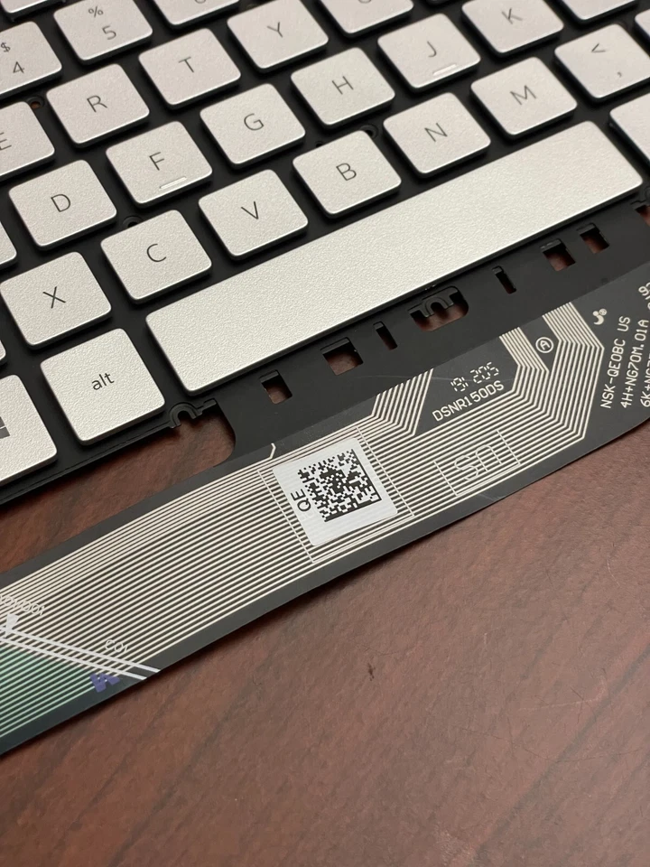 全新戴尔 Inspiron 7490 7391 二合一笔记本电脑背光键盘 0XKGG 2RVRV — 第 2/4 张图片