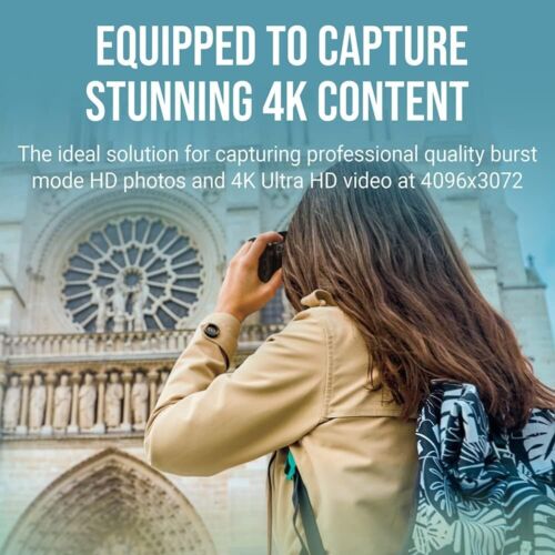 512GB EliteX SD Card with V60 Speed: Perfect for 4K UHD & Full HD Video Capture - Picture 7 of 10