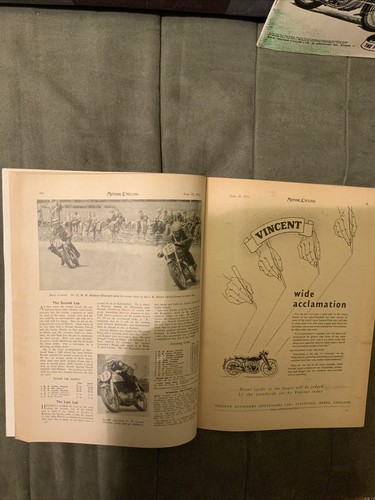 Pair of Motor Cycling Magazines BSA June 18 1953,Oct.7 1954 (Rare) - Picture 7 of 12