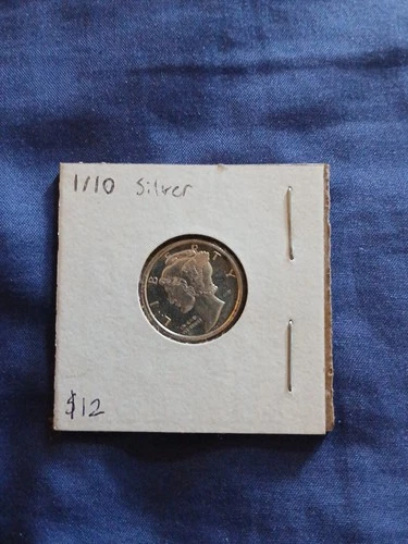 Mercury Dime 1/10 Troy oz .999 Fine Silver Round