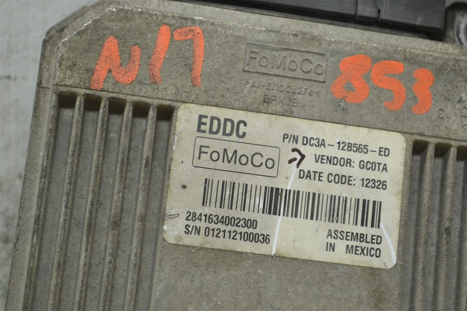 2013 Ford F250SD Transmission Control TCM OEM DC3A12B565ED Module 538-6C3 - Image 2 of 4