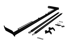 BRAUM - Black Stain Harness Bar Kit For Chevrolet Camaro 2010-15 BRHB-50BM