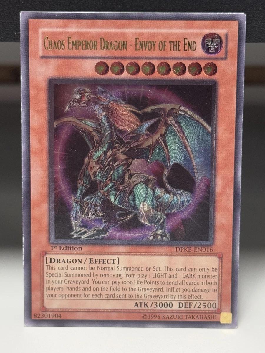 遊戯王OCG デュエルモンスターズ Chaos Emperor Dragon - Envoy of the End Chaos Emperor Dragon - Envoy of the End - Shonen Jump Magazine