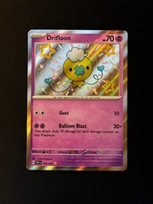 Drifloon Shiny Rare SV: Paldean Fates 155/091 NM