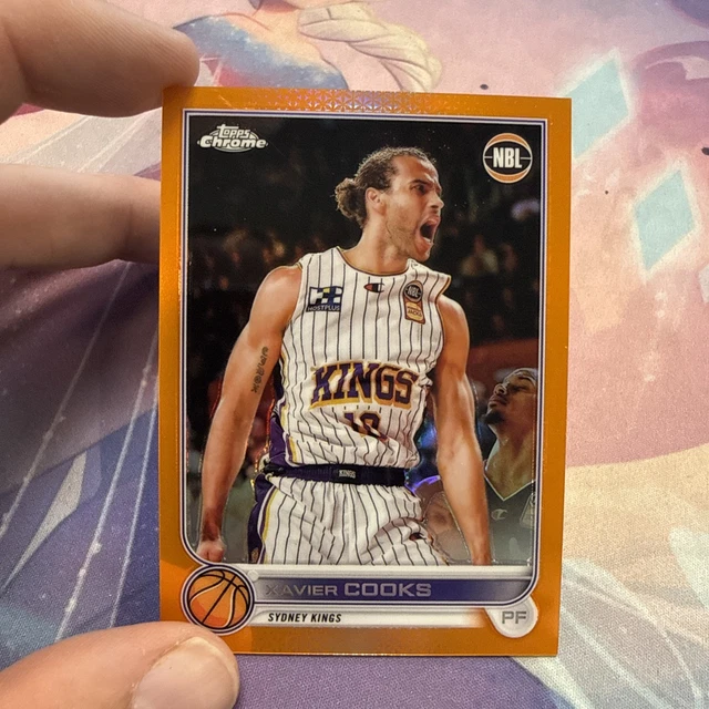 2022-23 Topps Chrome NBL - Xavier Cooks #82 Orange Refractor /25 (RC)
