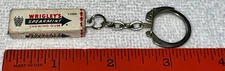 Vintage Wrigley's Spearmint Gum Pack Keychain Key Ring Chain Advertising Fob