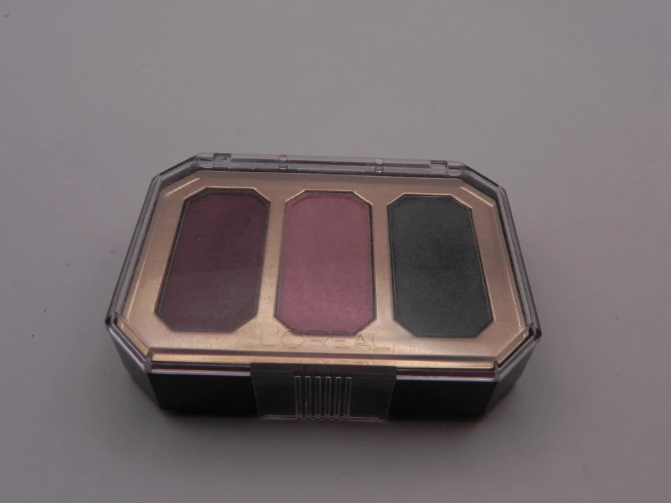 L'Oreal Cosmair Vintage Shadow Riche Trio Le Recital Marron Agate Jade No Brush - Image 4 of 4