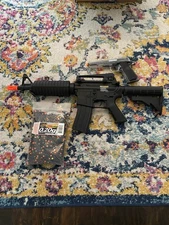 Lancer Tactical M4 Mk18 Airsoft Rifle and Equipment Kit