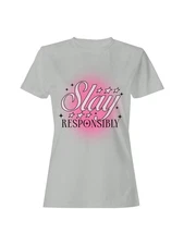 Empowerment Slogan Retro Style Women's T-shirt