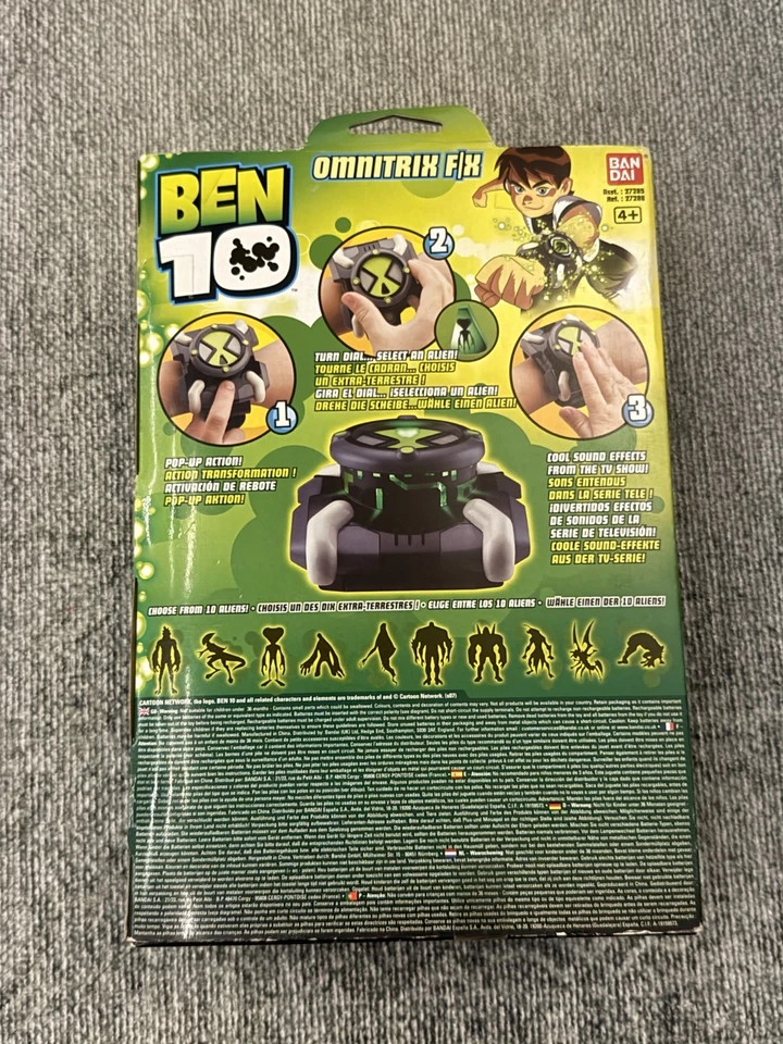 Ben 10 Omnitrix FX Watch Bandai Rare (New Sealed!) - Bild 3 von 4