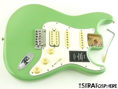 Fender Player II Stratocaster Strat HSS LOADED BODY, Alder Strat Birch Green