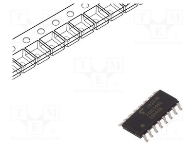 Schieberegister,Klickbefestigung SMD IC: digital HC C²MOS