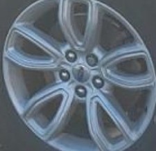 2020 Explorer Oe Wheel 18x8 V Spoke Ford
