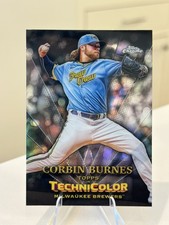 CORBIN BURNES Topps in Technicolor Refractor 2023 Topps Chrome #TT-12 Brewers