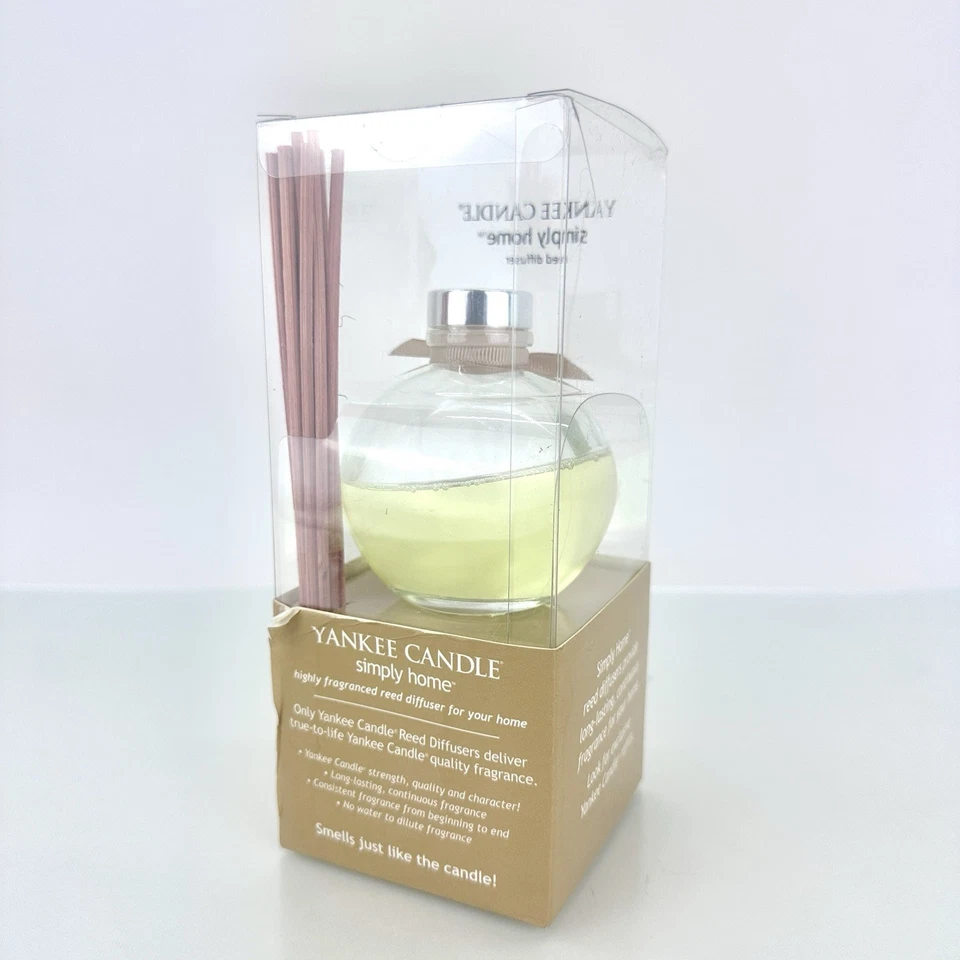 Yankee Candle Simply Home Fragranced Reed Diffuser Sandcastles Scented Oil - New - Image 4 of 4