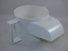 Cuisinart Handy Prep Replacement Chute Attachment in White DLC-507TX