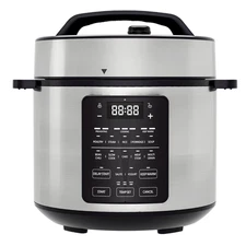 EDX 6QT 7-in-1 Electric Pressure Cooker Multi-Function Stainless Steel Pot