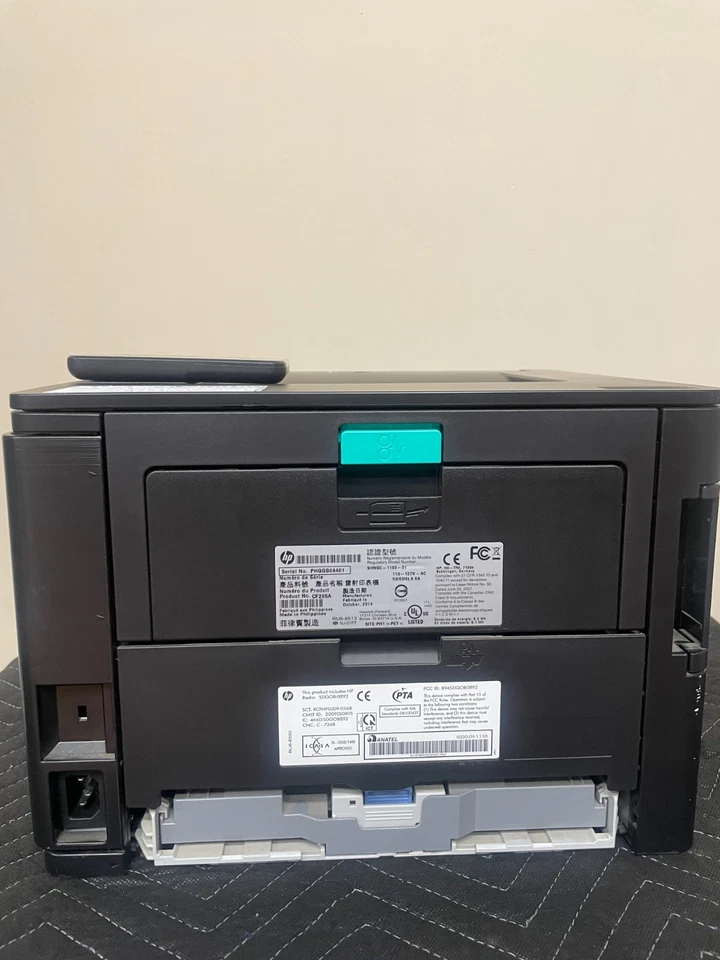 HP LaserJet Pro 400 M401dw Monochrom WLAN Duplex Laserdrucker getestet - Bild 4 von 4