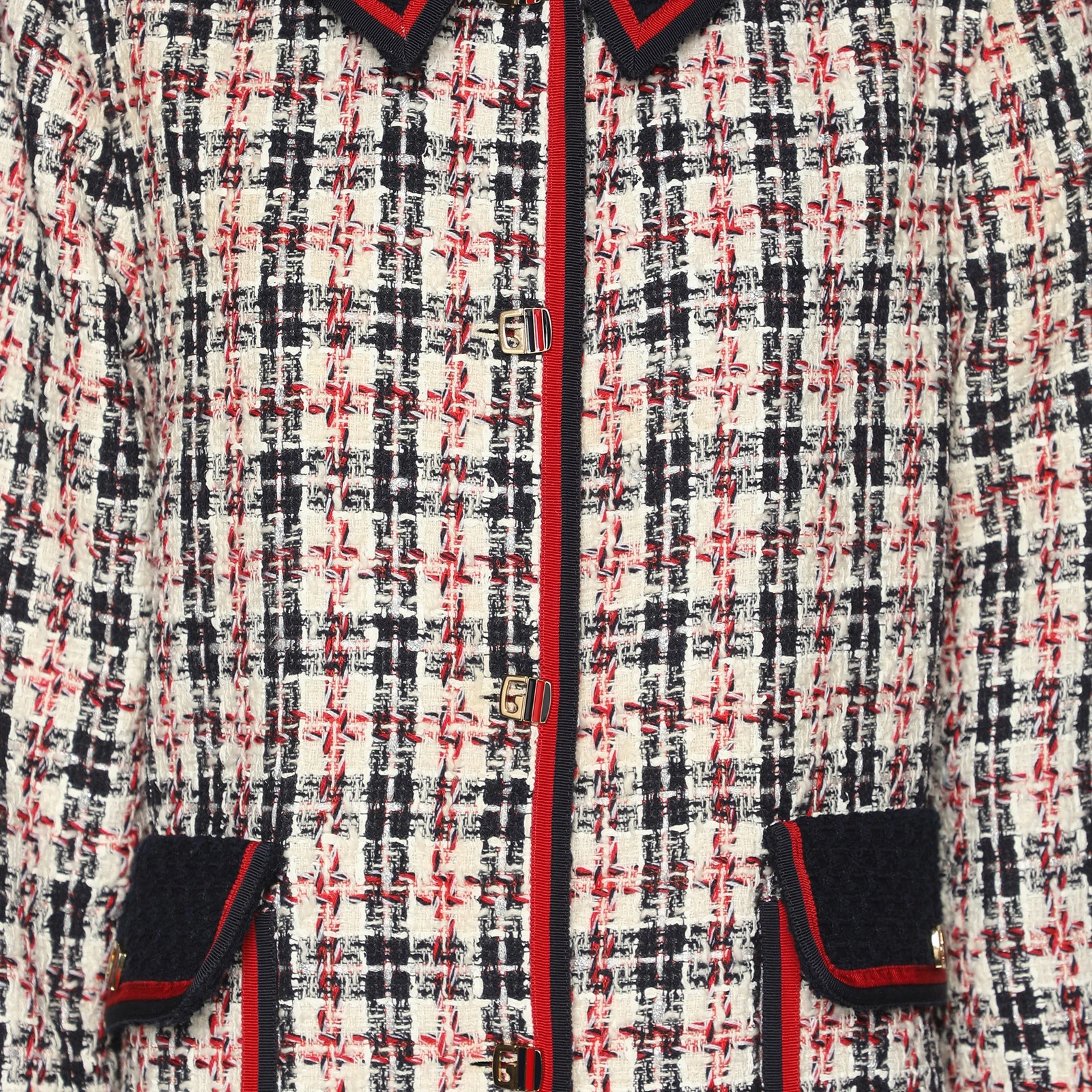 Giacca Gucci in tweed multicolore L