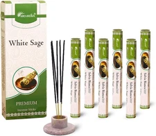 White Sage Hexa 120 Incense Sticks in Pack of 6 | White Sage Fragrance Agarbatti