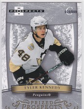 2007-08 HOT PROSPECTS TYLER KENNEDY RC PRIZED PROSPECTS ROOKIE SP /999 162
