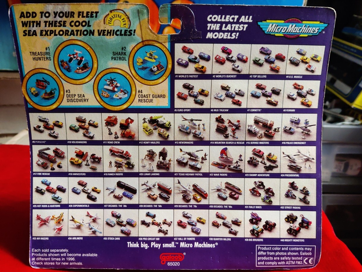 Galoob Micro Machines　マイクロマシーンズ　ミニカー Micro Machines #26 Experimentals Collection Vehicle Set