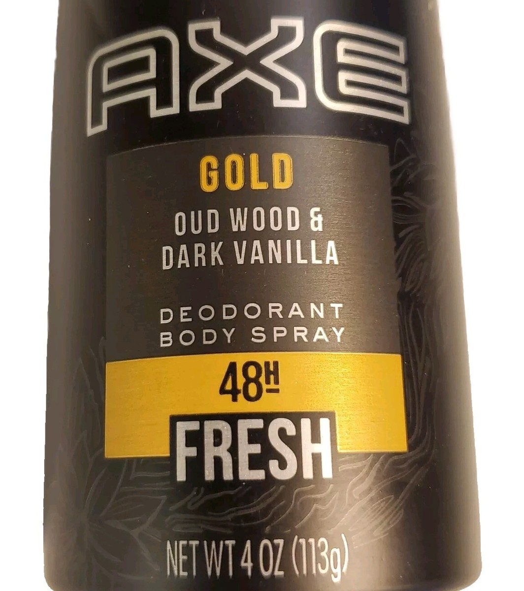 Fragrance Axe Deodorant Oud Wood Axe Body Spray Gold, Oud Wood And - Main Image
