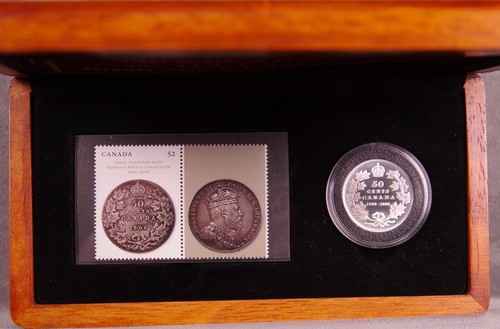 100th Anniversity Royal Canadian Mint Stamp and Coin Set Proof - Picture 2 of 4